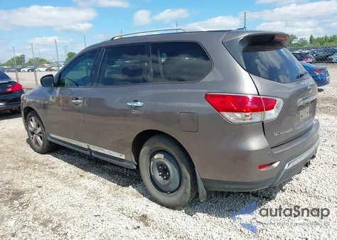 2014 Nissan Pathfinder Platinum из США, поврежденный, VIN 5N1AR2MN5EC688168